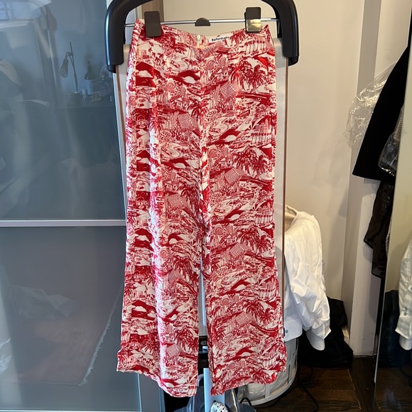 Reformation printed crop top and pant set - Picture 2 of 5